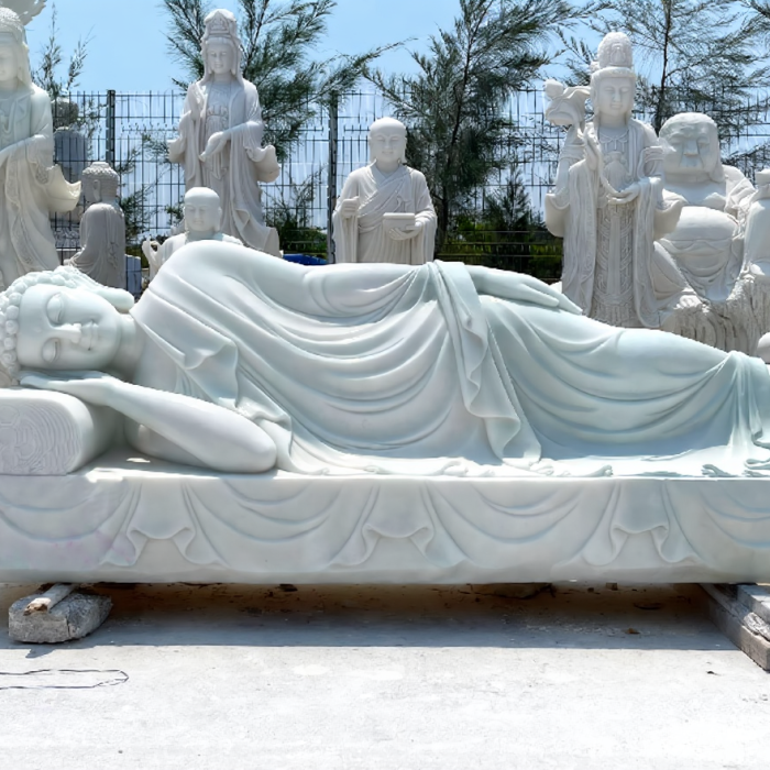 Tượng Phật Niết Bàn Bằng Đá Tự Nhiên