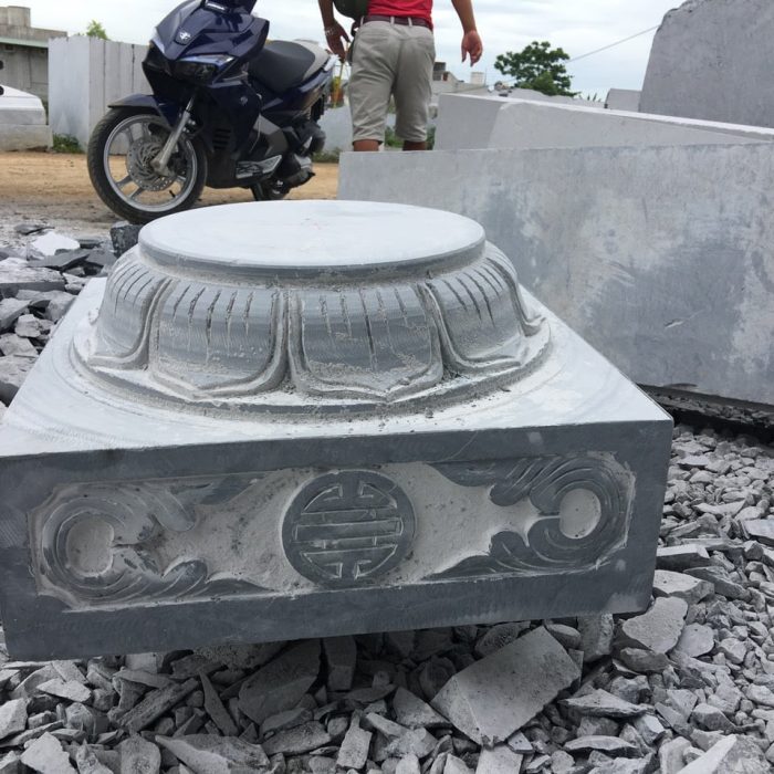 Chân Tảng Đá, Đá Kê Cột Gỗ