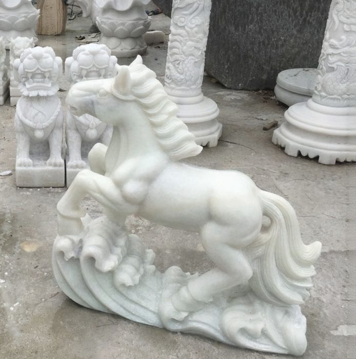 Tượng Ngựa Đá Đẹp Đá