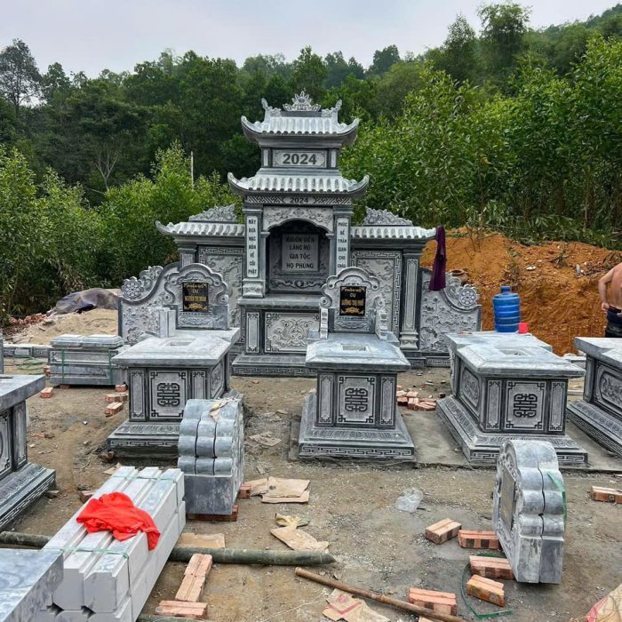 Lăng mộ đá xanh 3m20