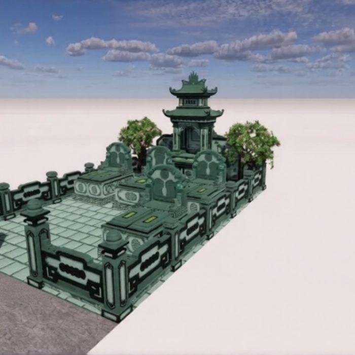 Khu lăng mộ đá xanh đen