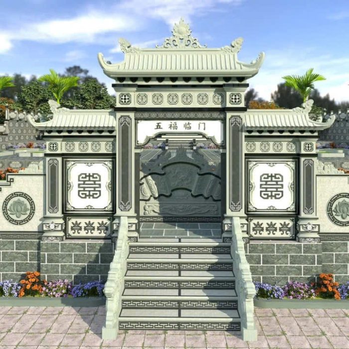 Khu lăng mộ bậc tam cấp một mái